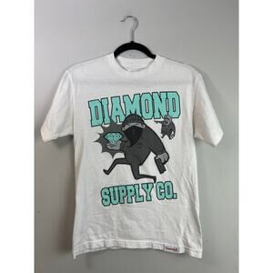 Diamond Supply Co. (Jewel Thief) T-Shirt White Men's Size Small